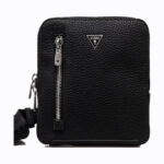 GUESS MENS SHOULDER BAG BLACK
