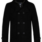 PETROL MENS COAT BLACK