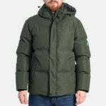 PACO-CO MAN PUFFER JACKET KHAKI