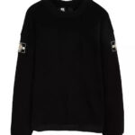 MOD WAVE MOVEMENT UNISEX BASIC SWEATSHIRT BLACK