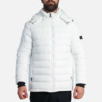 PACO-CO MENS PUFFER JACKET WHITE