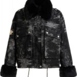 MOD WAVE MOVEMENT BLACK CAPSULE JACKET WITH FUR