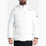 PACO-CO PUFFER JACKET WHITE