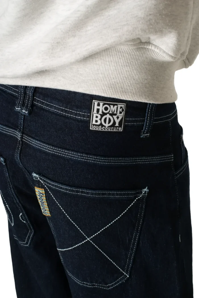 HOMEBOY MENS X-TRA MONSTER HB. DENIM INDIGO - Image 4