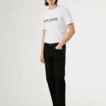 PEPE JEANS STRAIGHT JEANS CASH BLACK DENIM