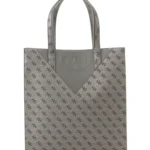 GUESS BAG ALL OVER PRINT GREY GENOVA