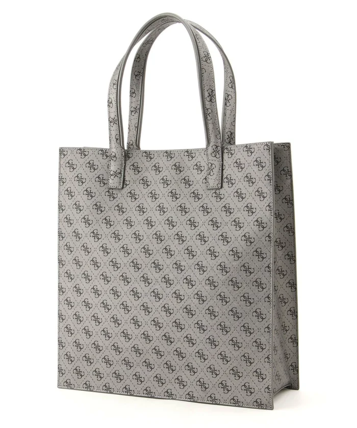 GUESS BAG ALL OVER PRINT GREY GENOVA - Image 3