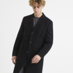 CELIO ΑΝΔΡΙΚΟ ΜΑΥΡΟ ΠΑΛΤΟ