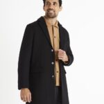 CELIO MENS COAT CUBELLO BLACK