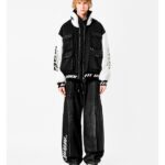 MOD WAVE MOVEMENT BLACK&WHITE CAPSULE JACKET