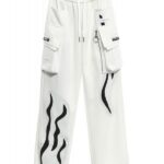 MWM UNISEX SCRATCH PANTS WHITE