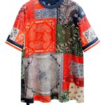 MOD WAVE MOVEMENT BANDANA PRINT T-SHIRT