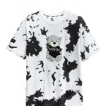 MWM UNISEX TEDDY TIE-DYE TSHIRT WHITE
