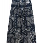 MOD WAVE MOVEMENT BLUE CAPSULE BANDANA PTINT PANTS