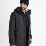 CELIO MENS JACKET CUPIUMINO BLACK PARKA