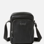 GUESS MENS SHOULDER BAG BLACK
