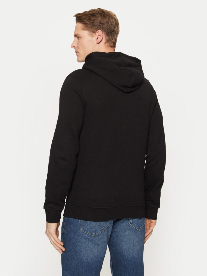 GUESS UNISEX HOODIE BLACK ON BLACK LOGO - Image 2