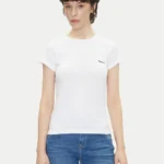 PEPE JEANS WOMANS MERIDA T-SHIRT WHITE