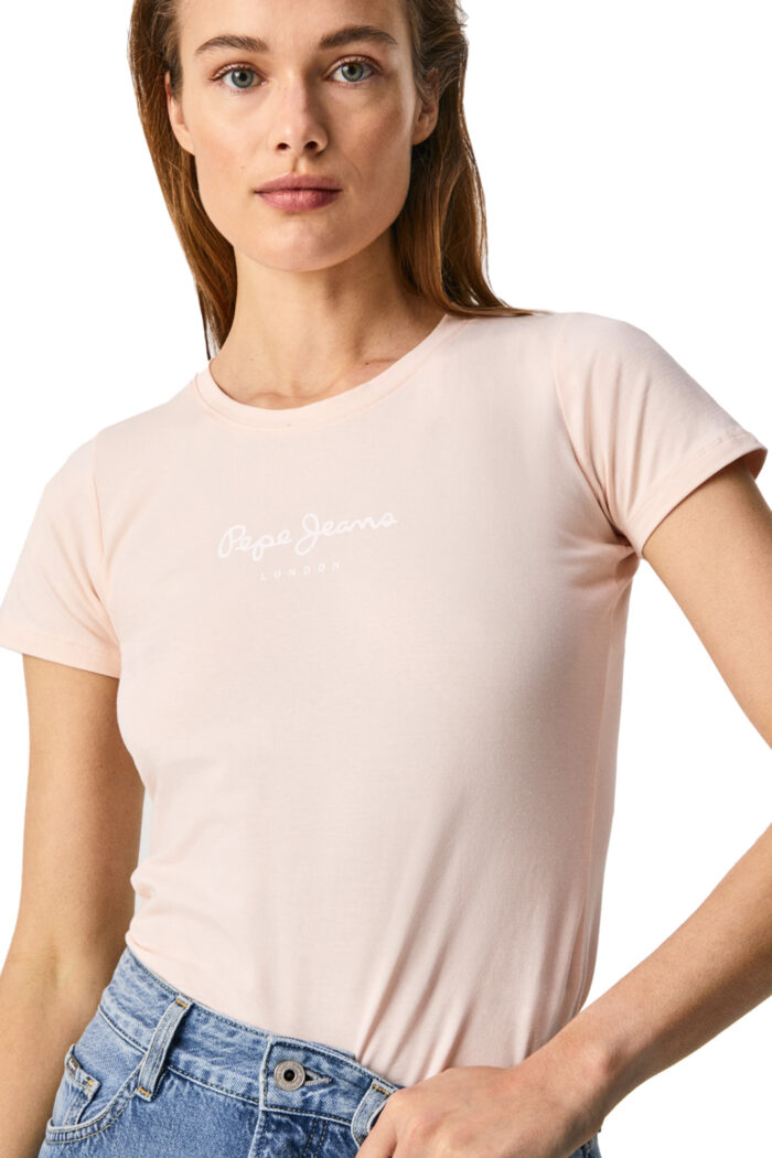 PEPE JEANS NEW VIRGINIA WOMANS T-SHIRT LOGO - Image 2