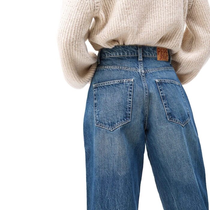 PEPE JEANS WOMANS SUMMER JEANS HIGH TAPERED FIT - Image 3