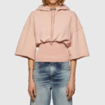 DIESEL F-BELTY Hoodie with fitted hem