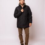 HEAVYTOOLS MENS JACKET NARWIN BLACK