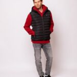 HEAVYTOOLS MENS BLAKC VESTJACKET WANTI22