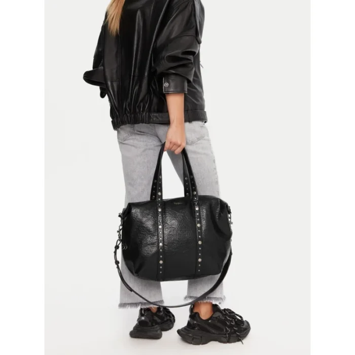 PEPE JEANS CHELSEA MOON BLACK BAG - Image 4