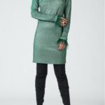 VIE-REVEE WOMANS DRESS CONSTANCE GREEN