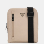 GUESS MENS SHOULDER BAG BEIGE