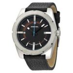 DIESEL GOOD COMPANY BLACK LEATHER STRAP